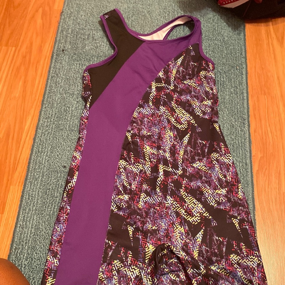 Purple Girls Gymnastics Leotard